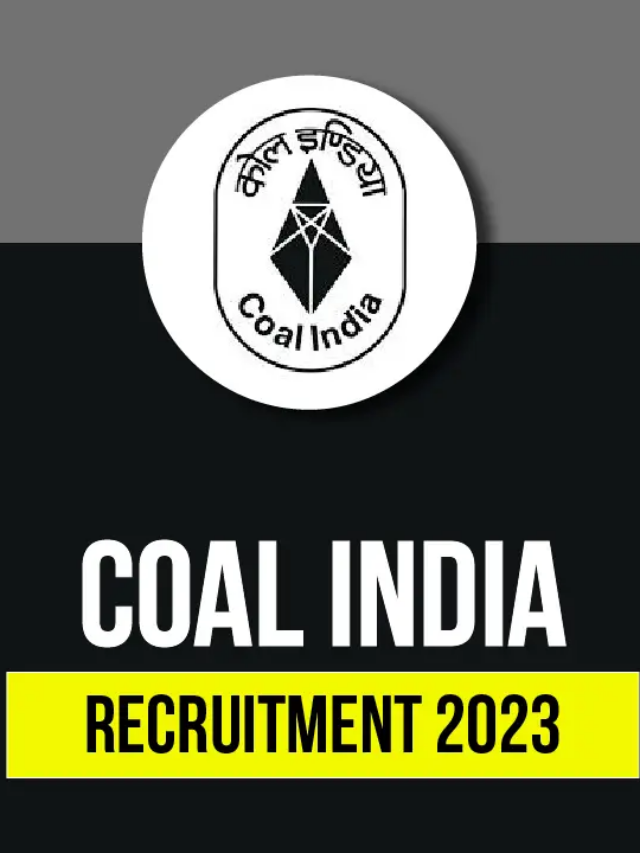 Coal India Bharti 2023