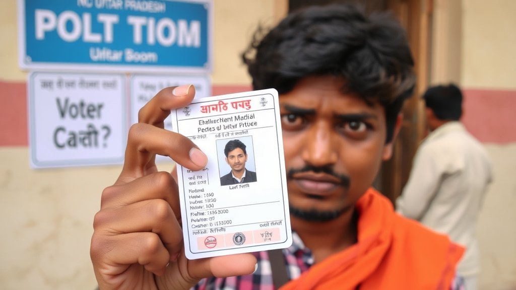 उत्तर प्रदेश में मतदाता सूची से 2.89 करोड़ नाम गायब: एक गहरा सवाल