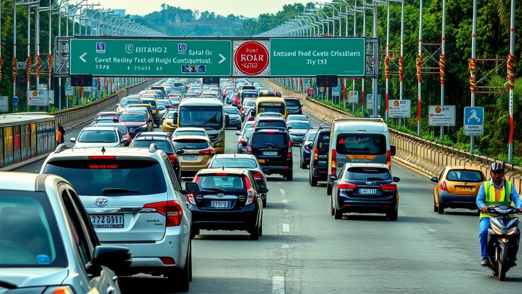 संक्रांति की भीड़: हाइडी-विजयवाड़ा हाईवे पर 1 लाख वाहन गुजरे