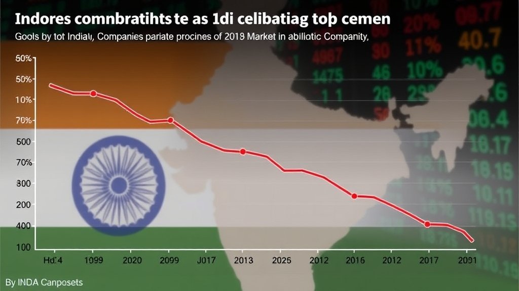 भारत की शीर्ष कंपनियों का बाजार पूंजीकरण 3.63 लाख करोड़ रुपये गिरा