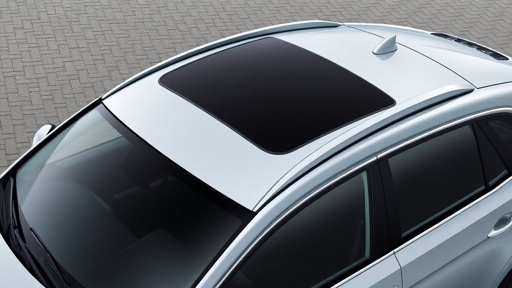 A high-quality image of the new Kia Carens Clavis HTE (EX) variant with a sunroof, showcasing its sleek design and features.