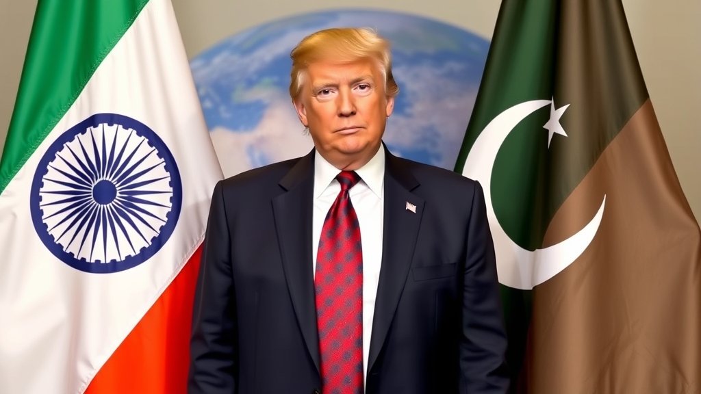 डॉनल्ड ट्रंप और भारत-पाकिस्तान शांति वार्ता