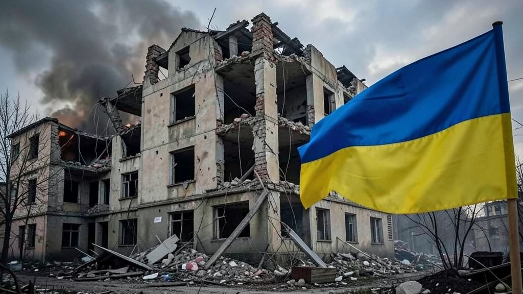 यूक्रेन-रूस-अमेरिका वार्ता के बीच कीव पर घातक हवाई हमला