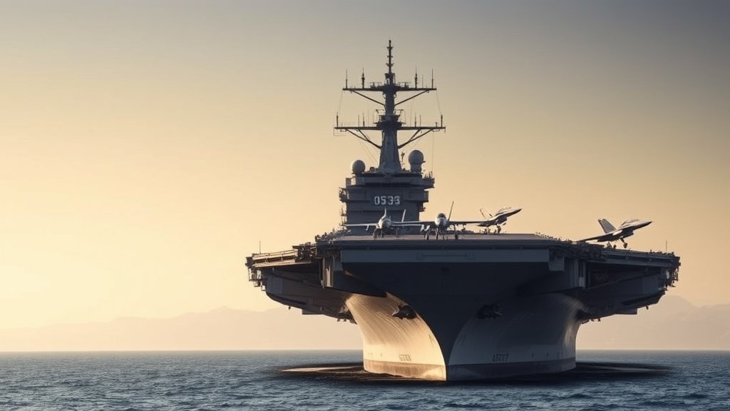 उसएस अब्राहम लिंकन: ईरान की ओर बढ़ते हुए ट्रांसपोंडर बंद करने का क्या मतलब है?