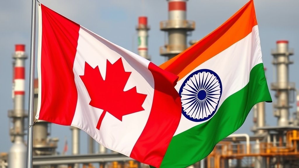 कैनेडा और भारत के बीच ऊर्जा व्यापार में वृद्धि