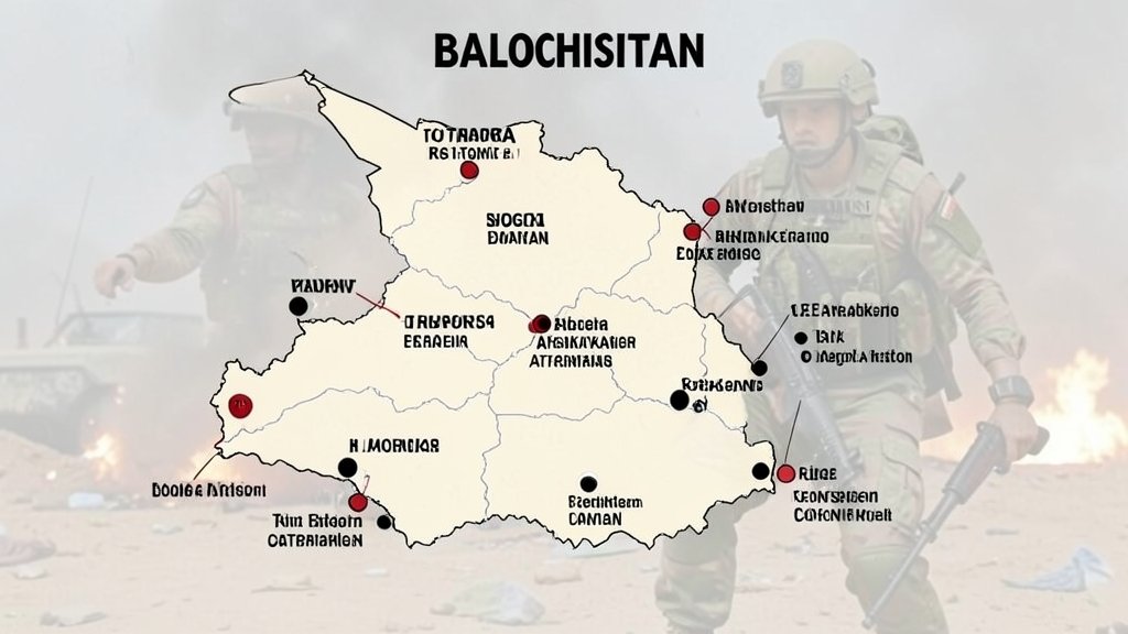 बलूचिस्तान में ‘ऑपरेशन हीरो’ का असर: 12 स्थानों पर हुए समन्वित हमले