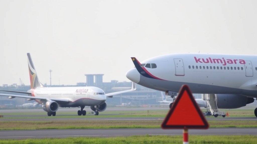 मुंबई हवाई अड्डे पर विमानों के पंखों की टक्कर: सुरक्षा की जांच शुरू