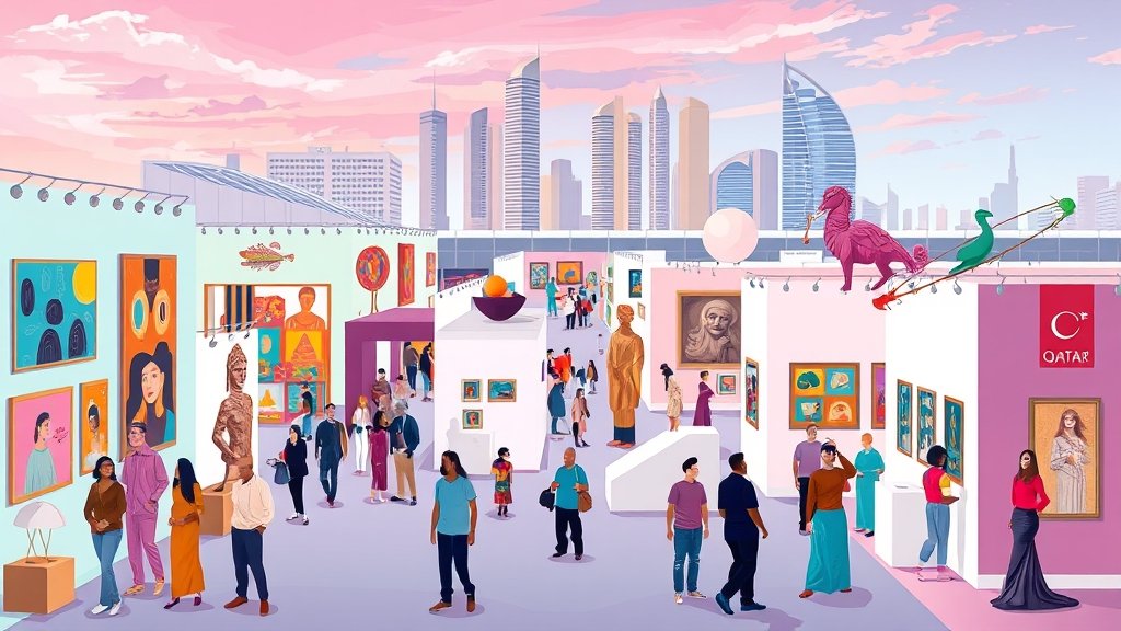 आर्ट बेसल कatar: एक नए युग की शुरुआत