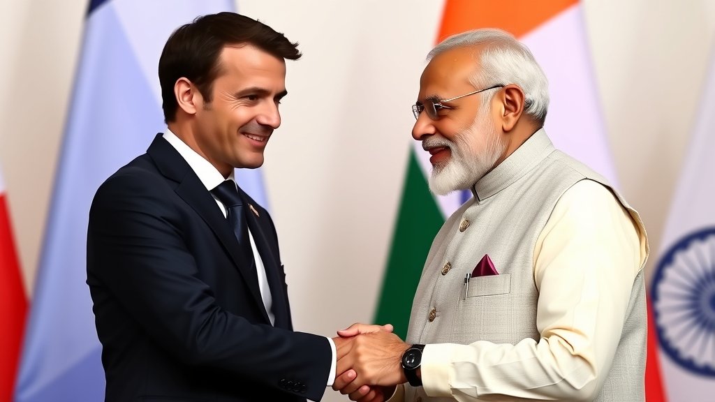 भारत और फ्रांस के बीच गहराते संबंध