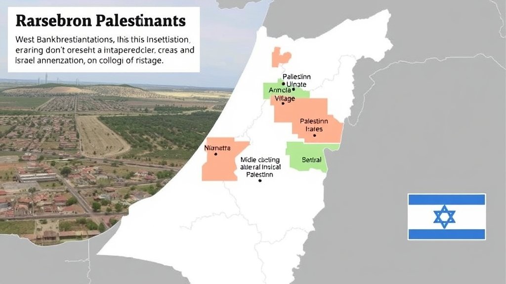 पश्चिमी तट पर जमीनी हकीकत: इज़रायल के कदम से बढ़ता विवाद