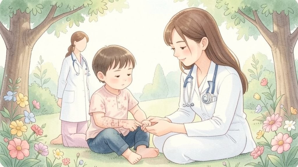 आटोपिक डर्मेटाइटिस: बच्चों और उनके देखभालकर्ताओं की जरूरतों को समझना