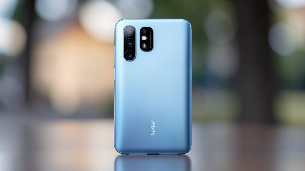 A high-quality image of the Vivo V70 series smartphone with a blurred background, showcasing its sleek design and advanced camera features.