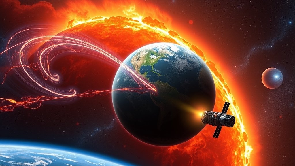 पृथ्वी ने दो विशाल सौर घटनाओं के दौरान अजीब व्यवहार किया