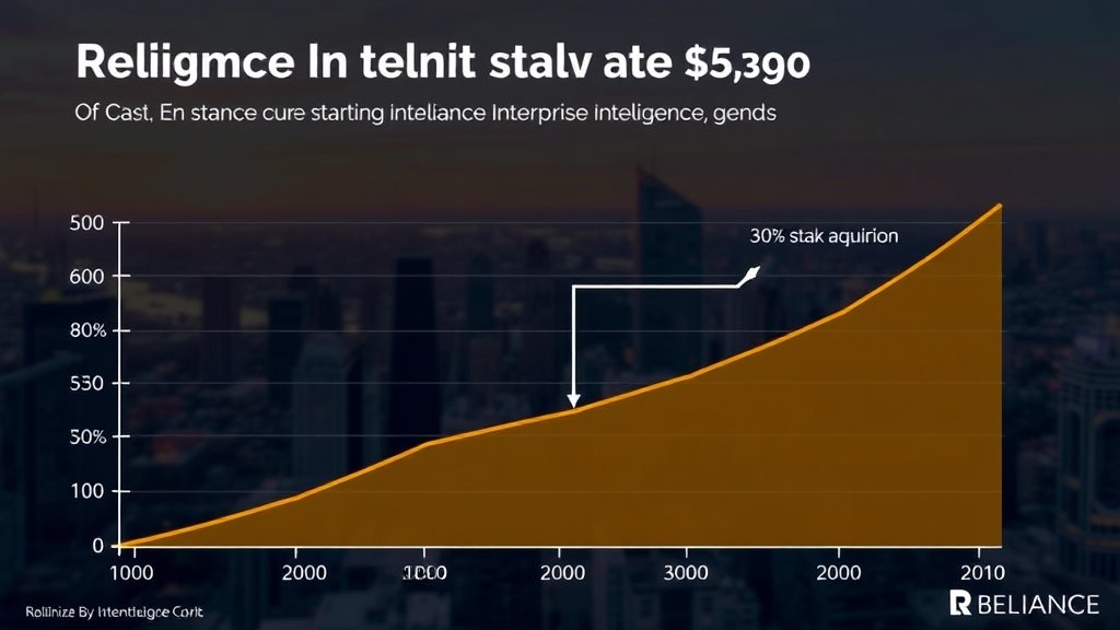 रिलायंस इंडस्ट्रीज और मेटा के बीच रिलायंस एंटरप्राइज इंटेलिजेंस में हिस्सेदारी