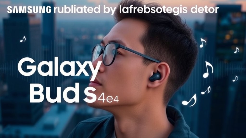 सैमसंग गैलेक्सी बड्स 4 श्रृंखला का अनावरण: अद्वितीय ध्वनि का अनुभव