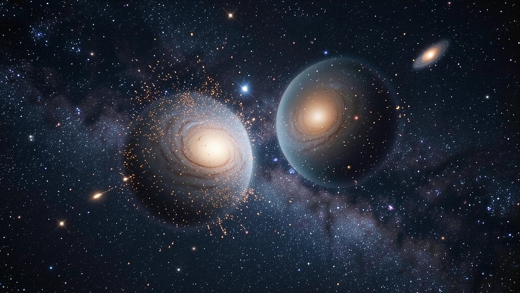 महाकाय द्वि-तारा प्रणाली में कार्बन धूल उत्पादन का अध्ययन