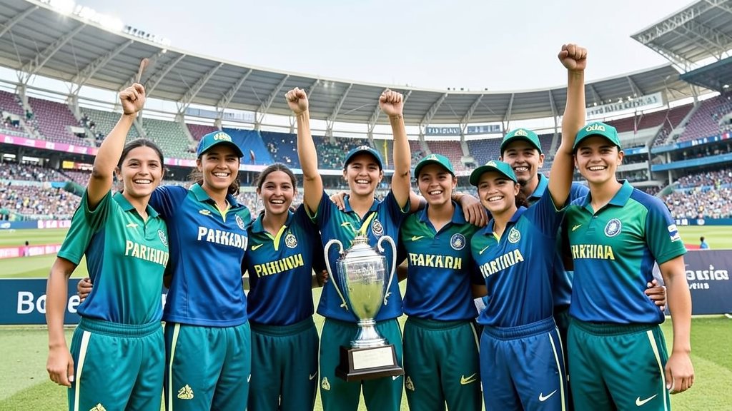 पाकिस्तान की महिला क्रिकेट टीम ने दक्षिण अफ़्रीका के खिलाफ सीरीज के अंतिम मैच में जीत हासिल की