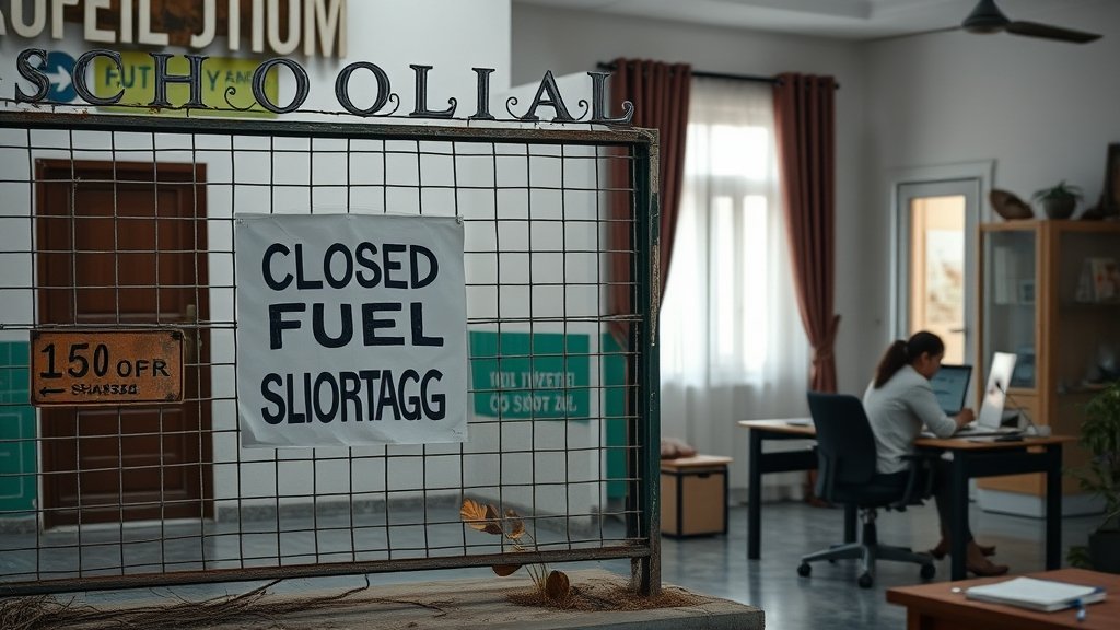 पाकिस्तान में तेल संकट: स्कूल बंद, ऑफिस हाइब्रिड – एक नई आर्थिक वास्तविकता