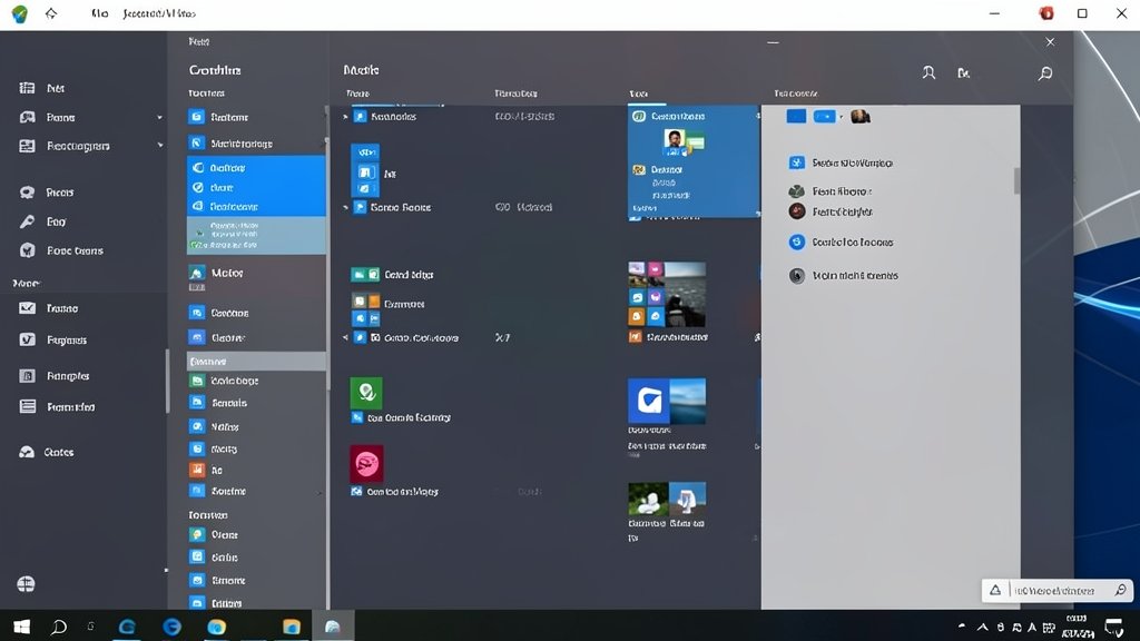 A screenshot of Windows 11 with a fast and stable interface, showing various features and applications running smoothly.
